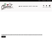 Tablet Screenshot of coloredrevolution.com